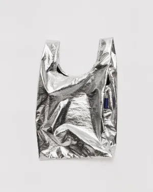 Baby Baggu - Metallic Silver