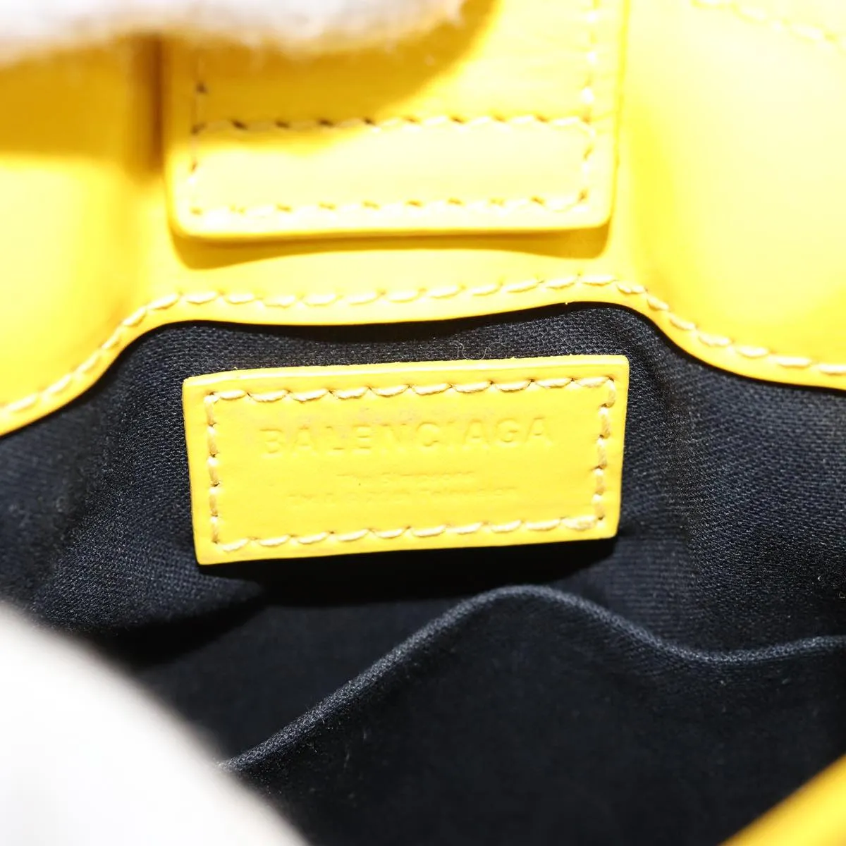 Balenciaga - Yellow Leather Bag