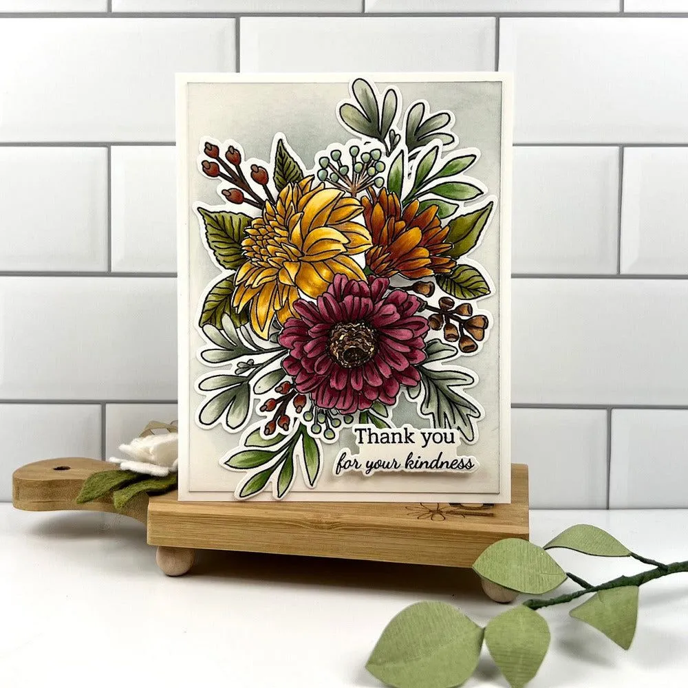 Beautiful Blooms - 6x8 Stamp Set