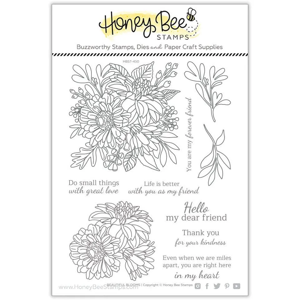 Beautiful Blooms - 6x8 Stamp Set
