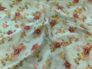Distinctively Lotus - Digital Printed Cotton
