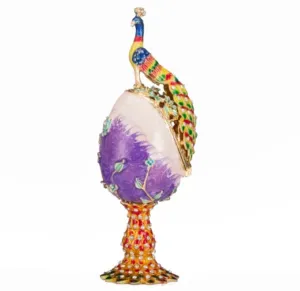 Faberge Eggs Exquisite Imitations Peacock