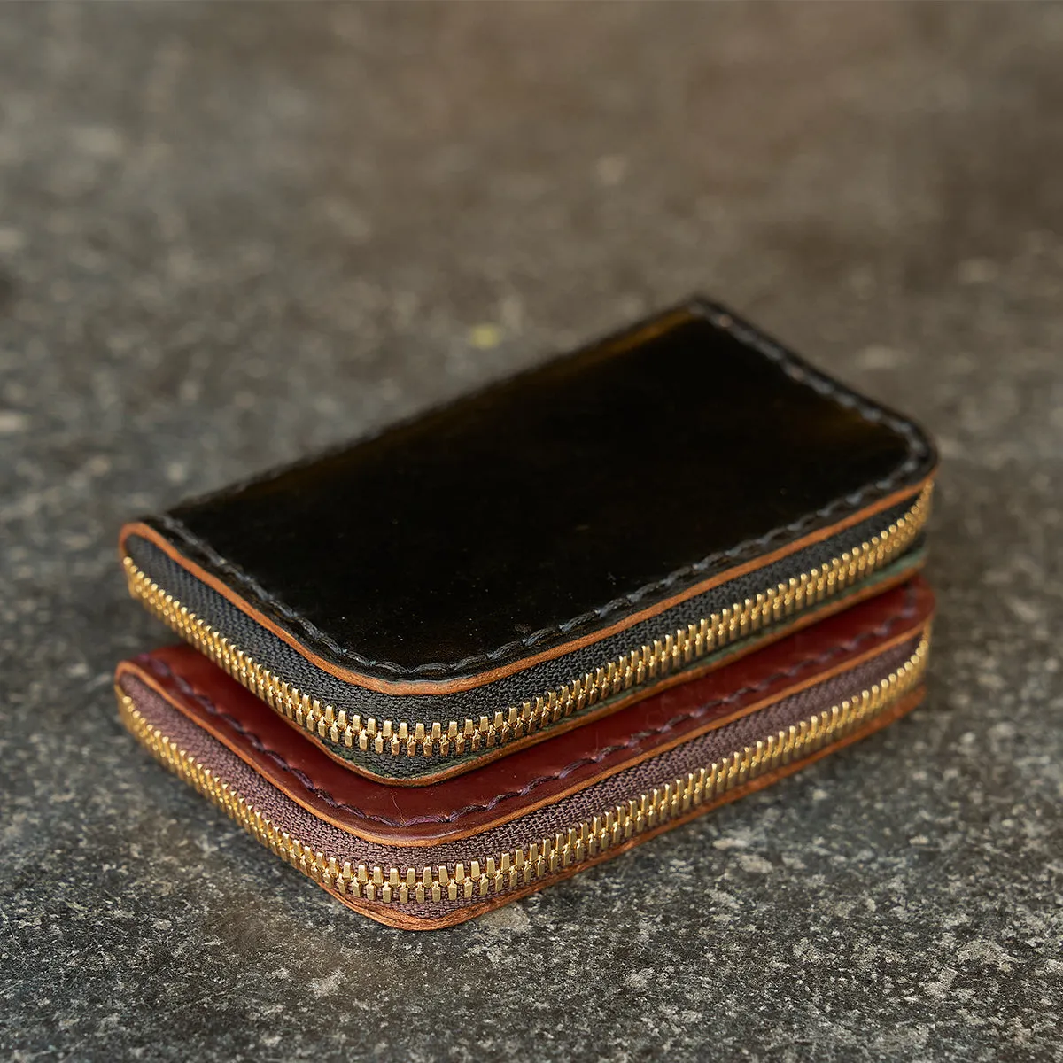 Full-Zip Bison No.20 Wallet | Walnut