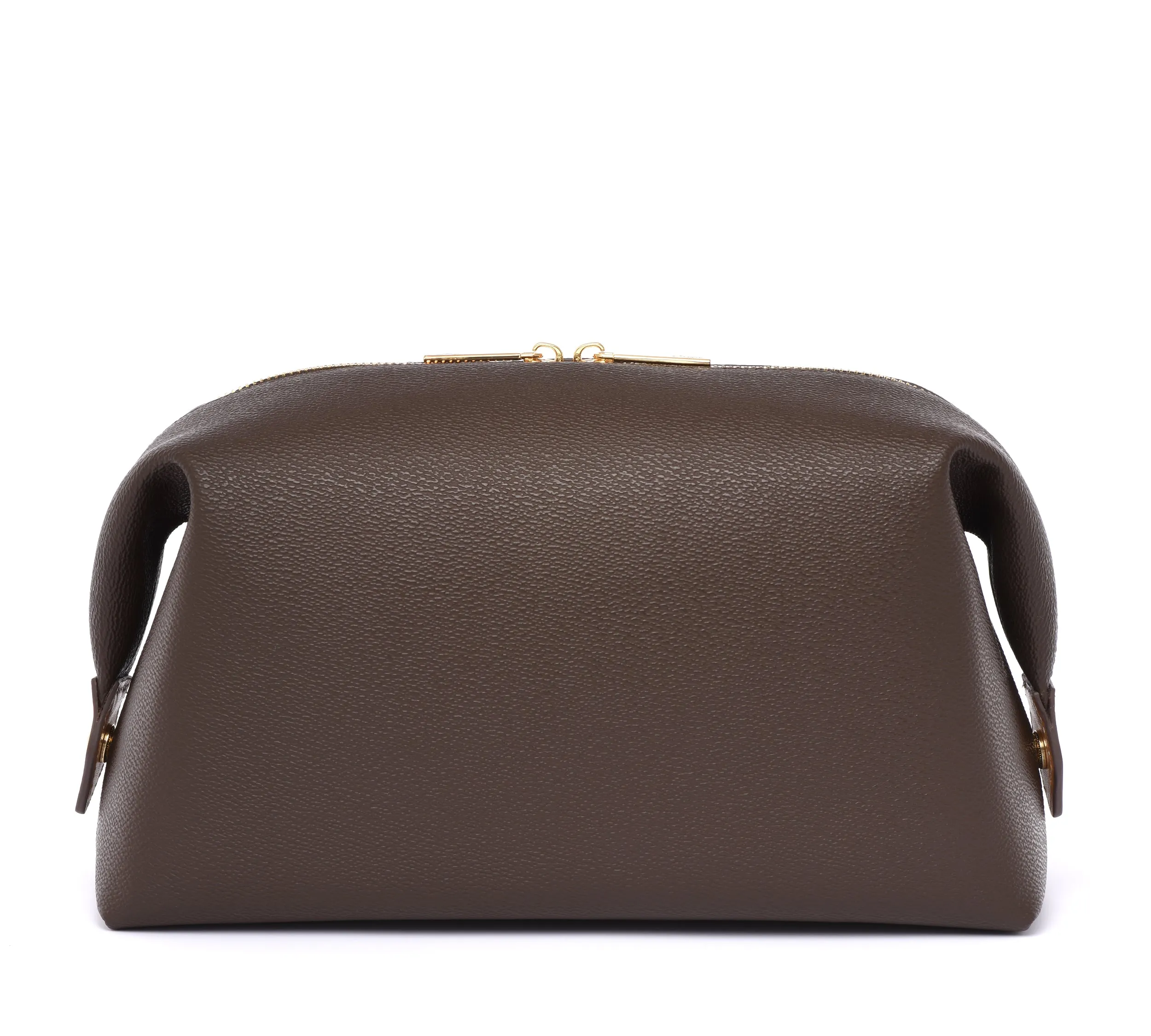 HCC X DUYP - TOILETRY BAG 27 - CHOCOLATE BROWN CANVAS