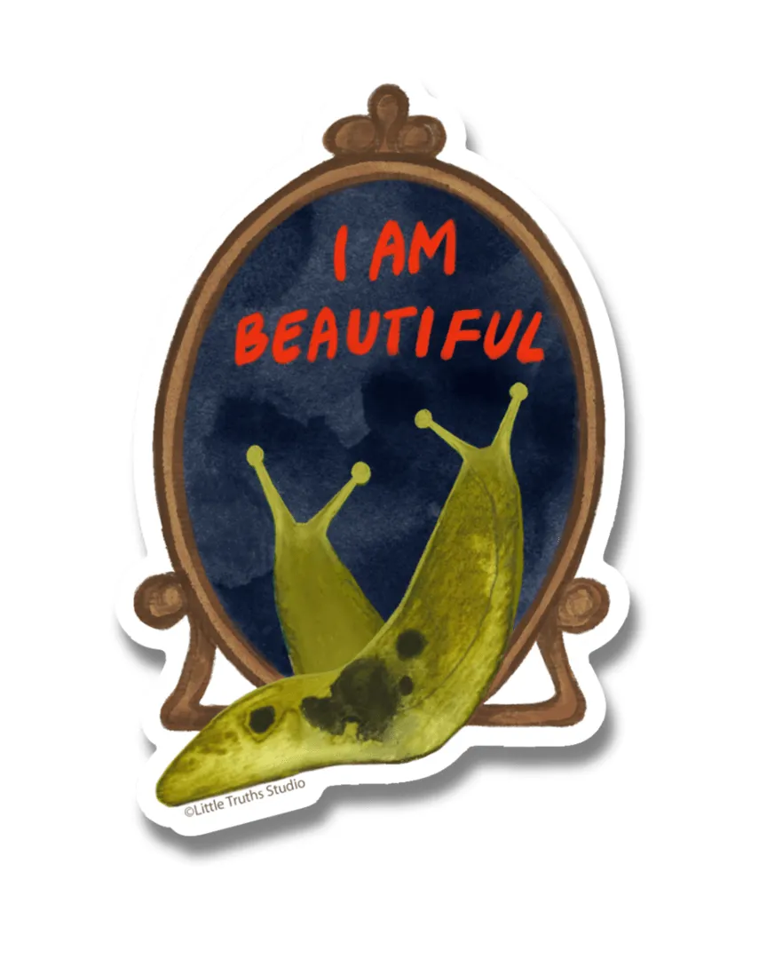 I Am Beautiful Sticker