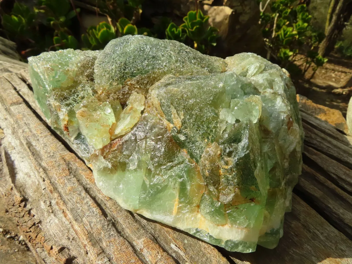 Natural Icy Emerald Fluorite Specimen  x 1 From Uis, Namibia