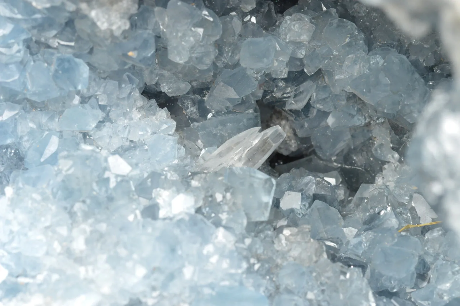 Natural XXL Blue Celestite Geode Specimen x 1 From Sakoany, Madagascar