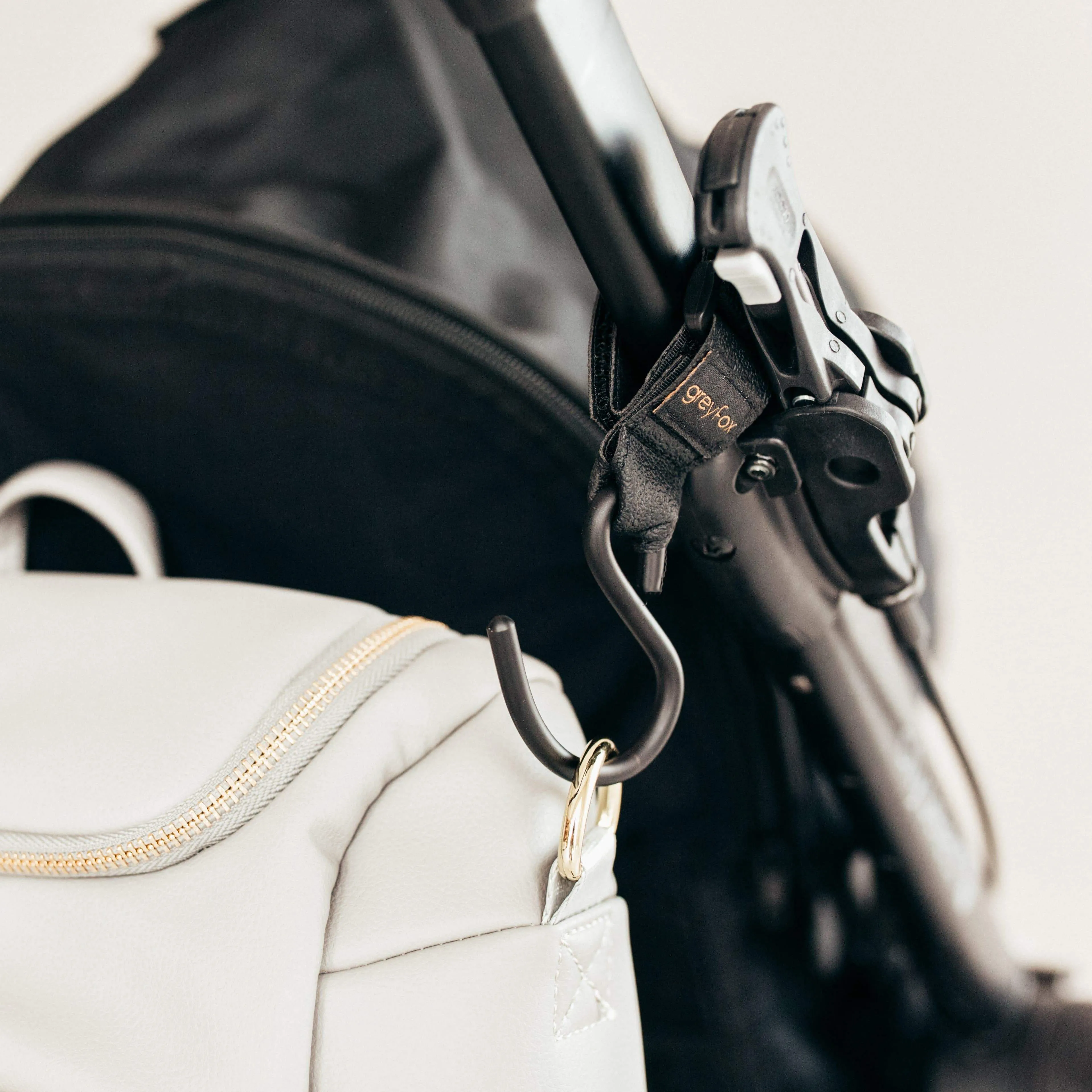 SALE Stroller Hooks - Black