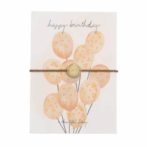 Schmuck Postkarte Geburtstag