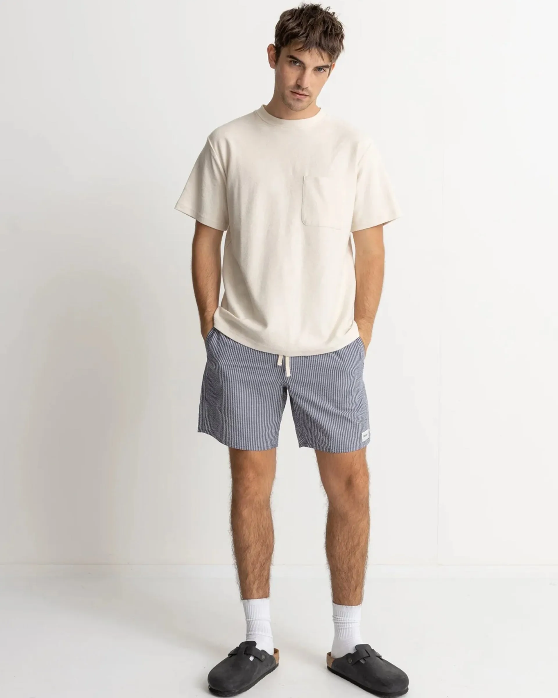 Seersucker Stripe Jam 17" Short