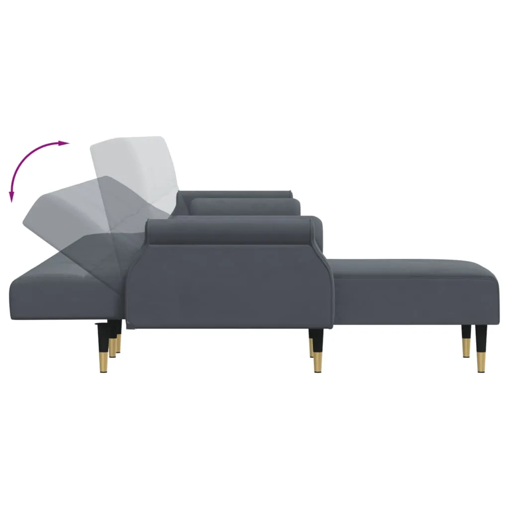 Sofa Bed Sleeper Sofa Settee L Shaped Folding Sleeper Couch Bed Velvet