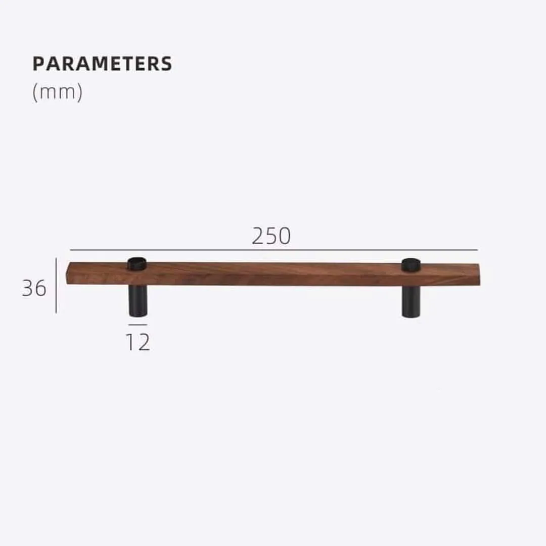 TAHTA / Walnut & Brass Handles