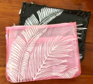 Wet / Dry Pouch - Palm Leaves